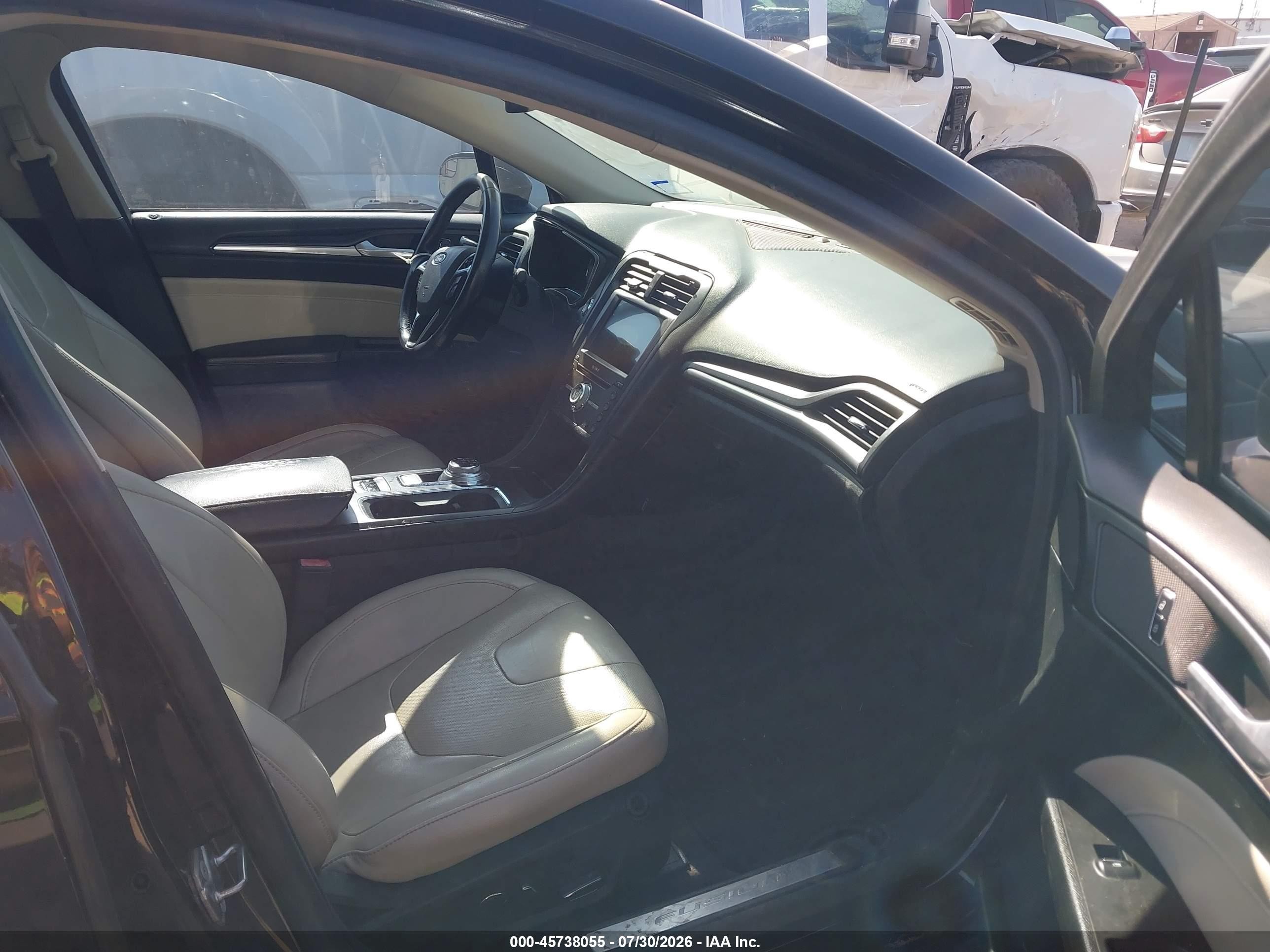 2017 Ford Fusion Hybrid Titanium Black vin: 3FA6P0RU2HR316089