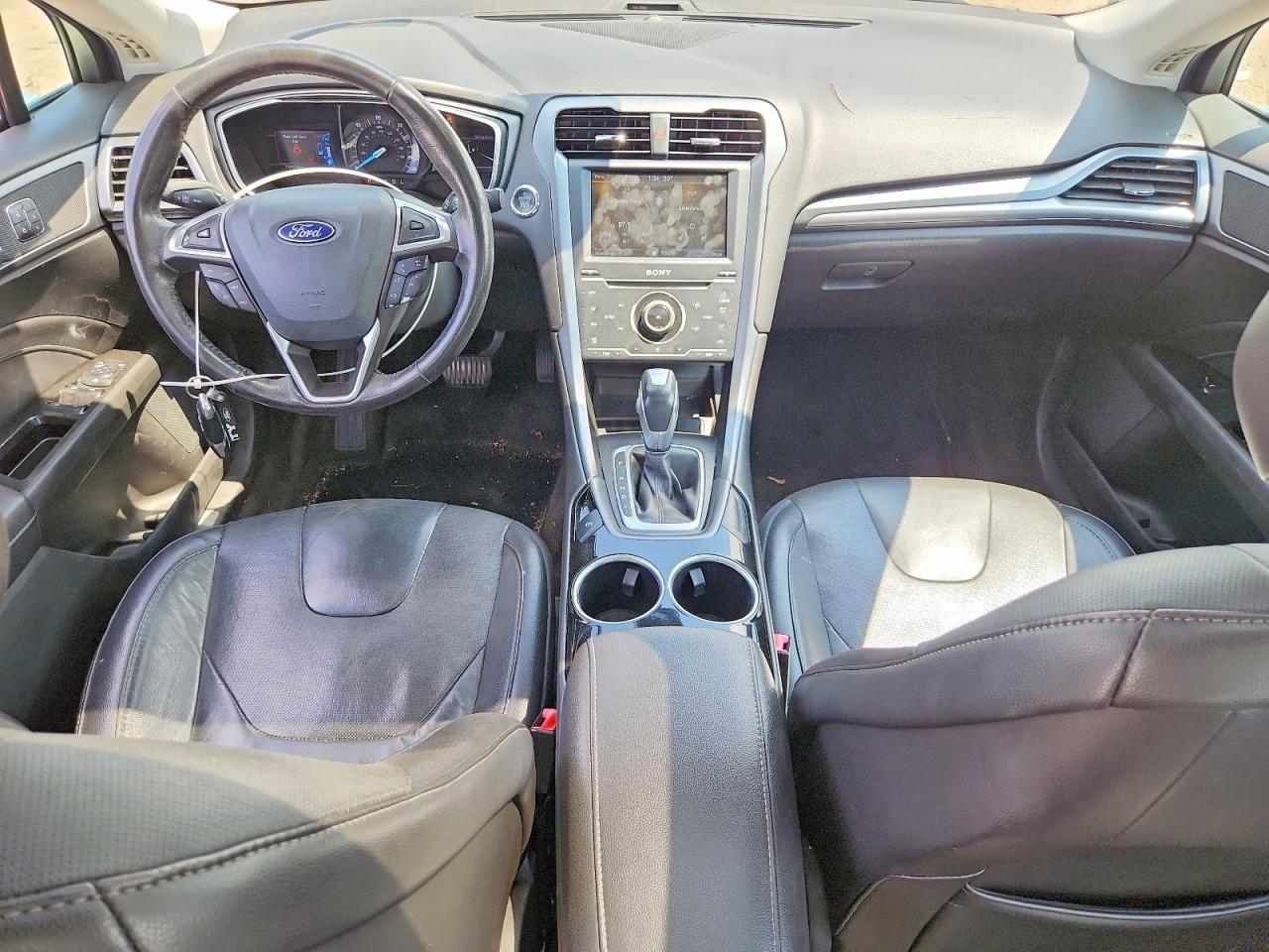 2013 Ford Fusion Titanium Hev Blue vin: 3FA6P0RU4DR359620