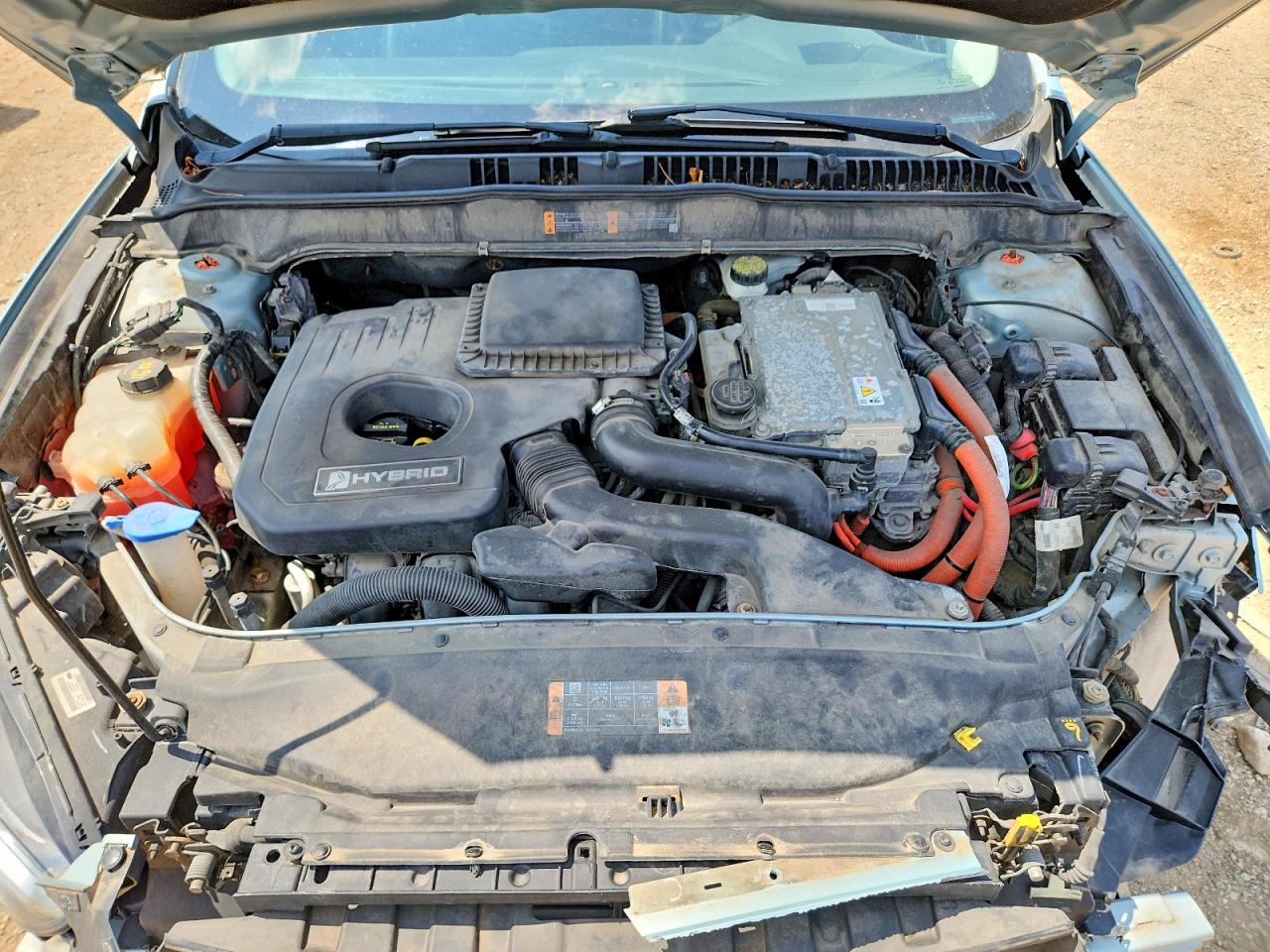 2013 Ford Fusion Titanium Hev Blue vin: 3FA6P0RU4DR359620