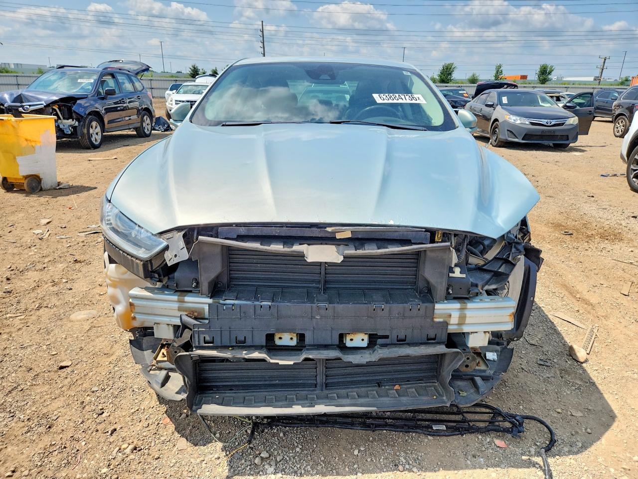 2013 Ford Fusion Titanium Hev Blue vin: 3FA6P0RU4DR359620