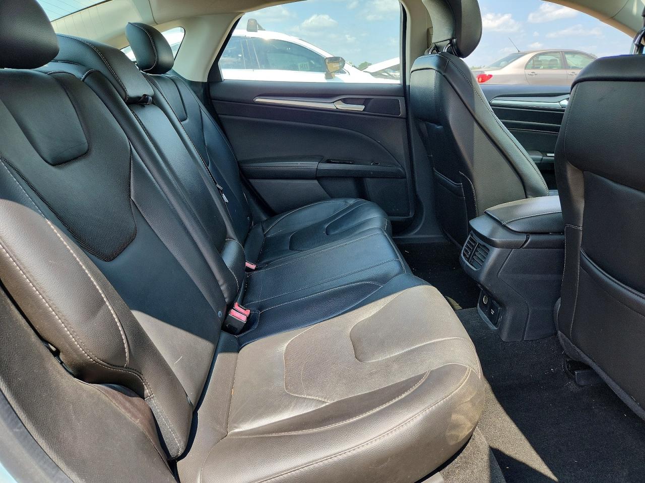 2013 Ford Fusion Titanium Hev Blue vin: 3FA6P0RU4DR359620