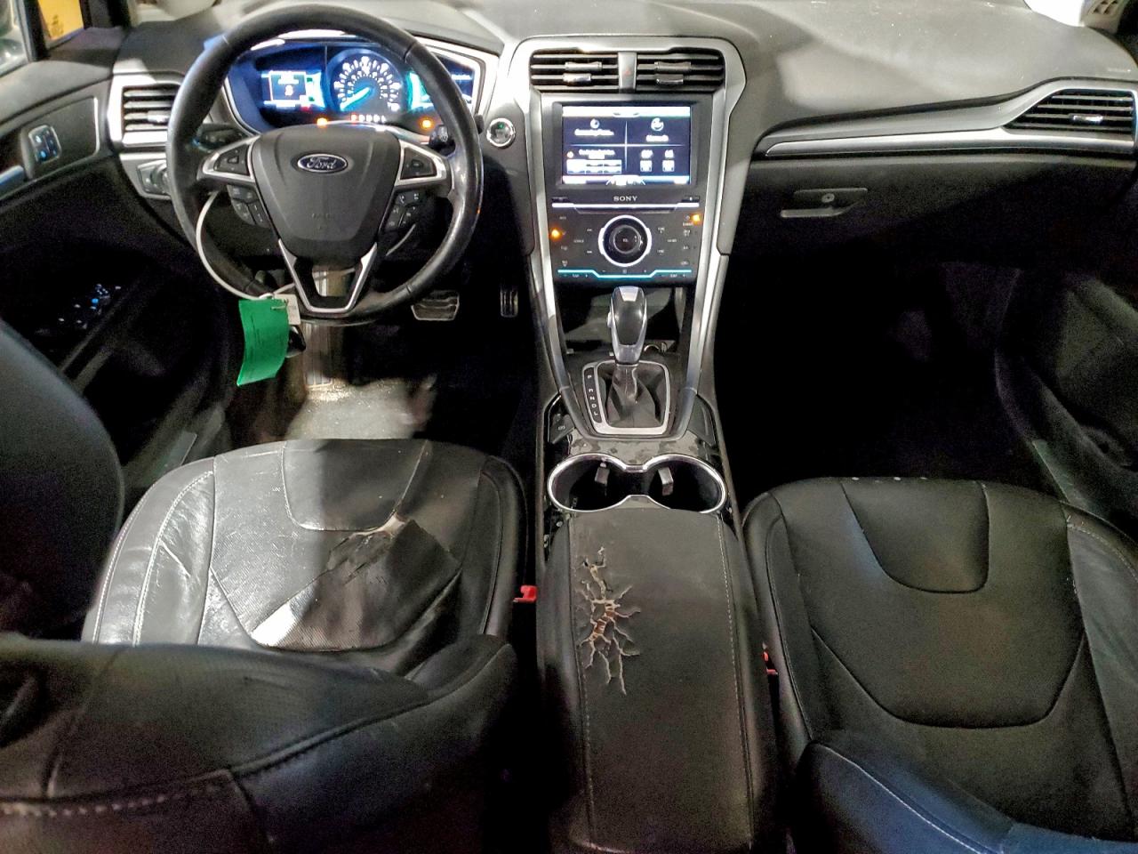 2014 Ford Fusion Titanium Hev Black vin: 3FA6P0RU4ER203059