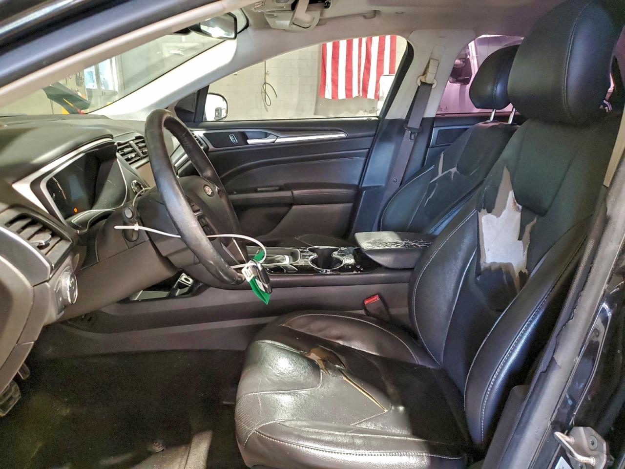 2014 Ford Fusion Titanium Hev Black vin: 3FA6P0RU4ER203059