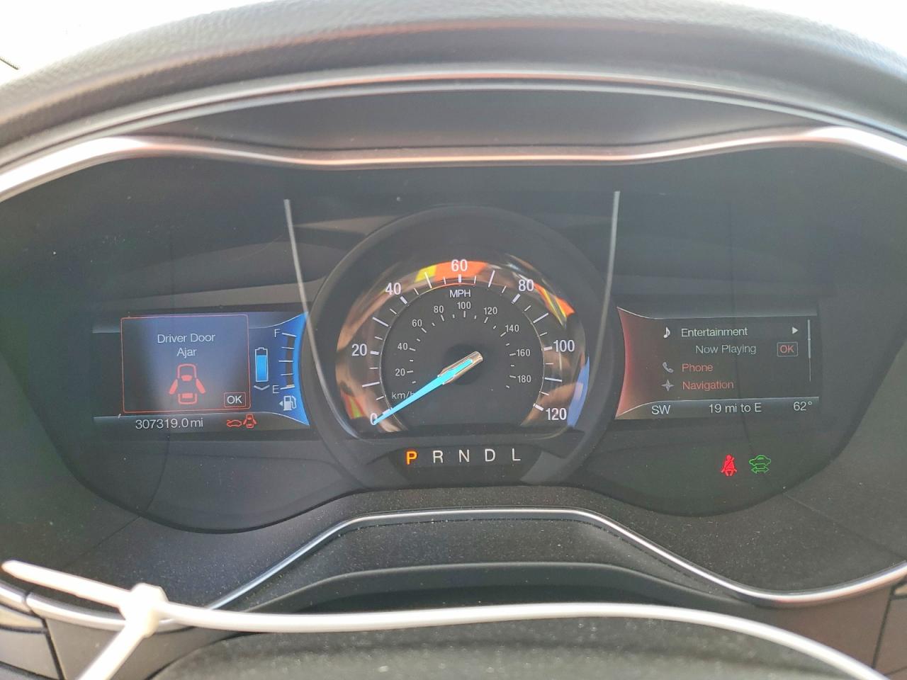 2015 Ford Fusion Titanium Hev Tan vin: 3FA6P0RU4FR273677