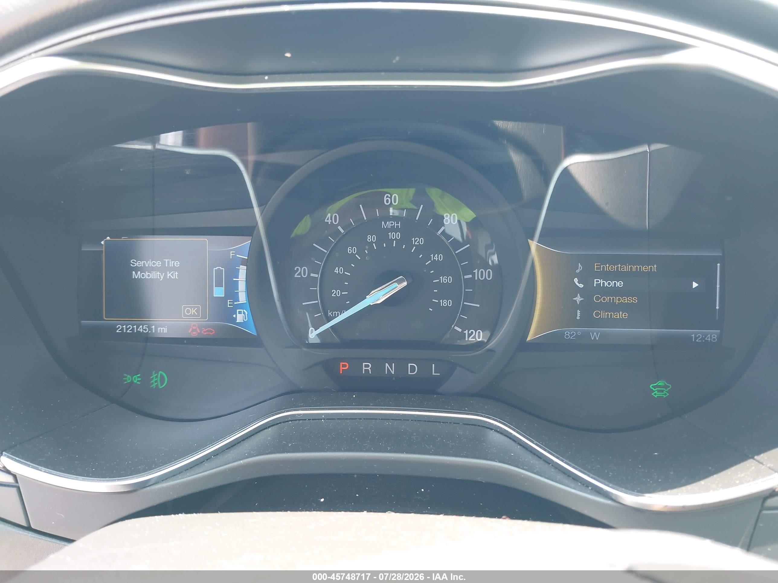 2013 Ford Fusion Hybrid Titanium Серебряный vin: 3FA6P0RU6DR281938