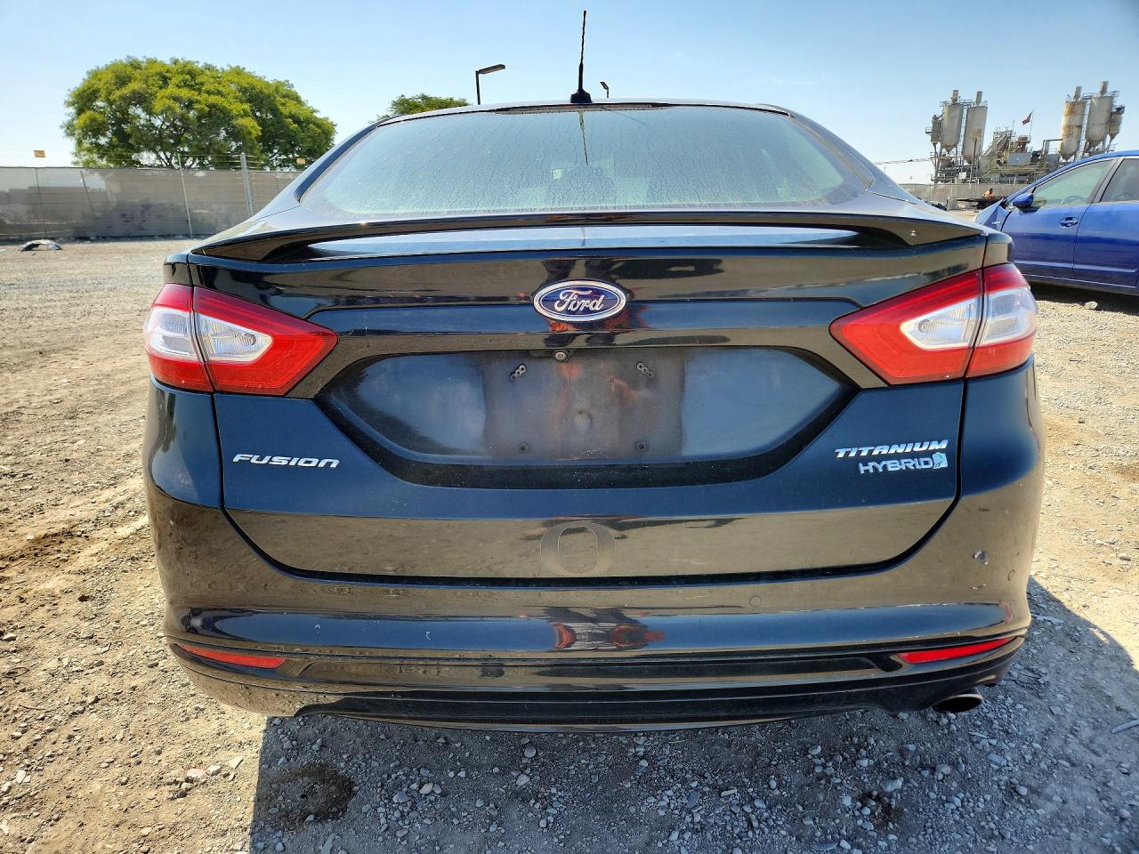 2013 Ford Fusion Titanium Hev Black vin: 3FA6P0RU6DR282104