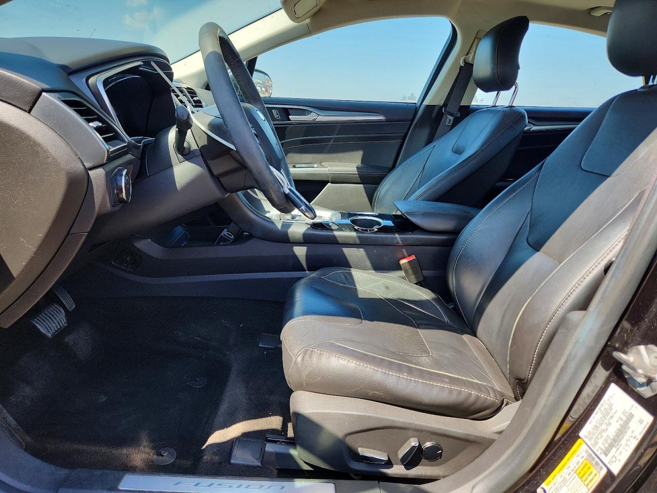 2013 Ford Fusion Titanium Hev Black vin: 3FA6P0RU6DR282104