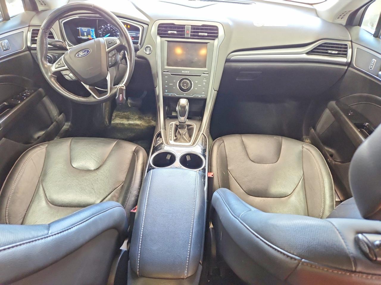 2013 Ford Fusion Titanium Hev Burgundy vin: 3FA6P0RU6DR324769
