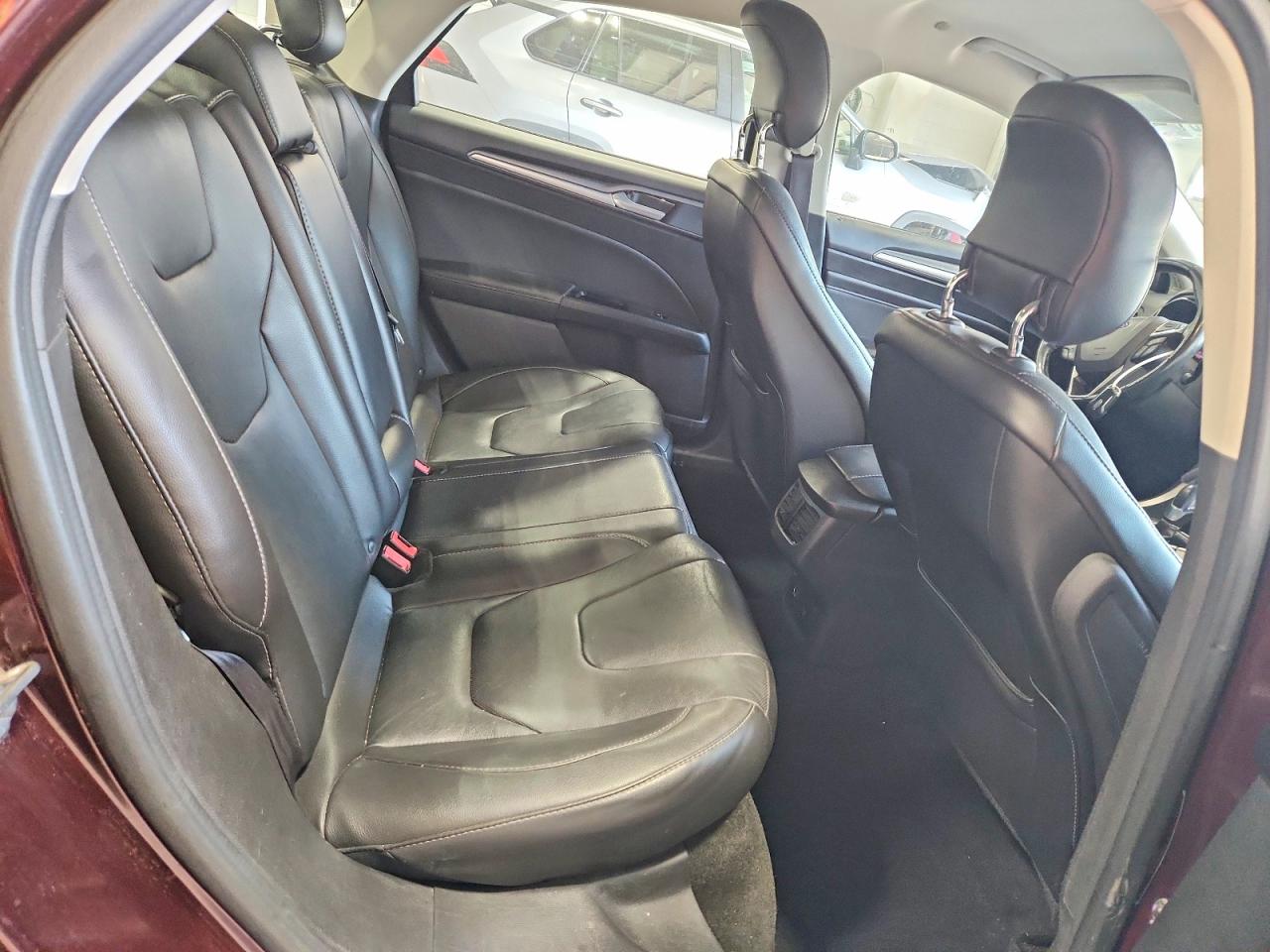 2013 Ford Fusion Titanium Hev Burgundy vin: 3FA6P0RU6DR324769