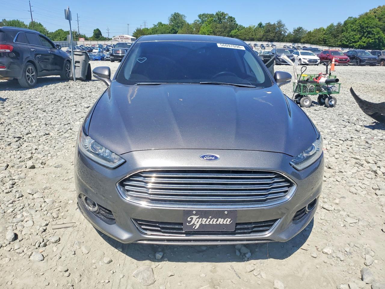 2014 Ford Fusion Titanium Hev Gray vin: 3FA6P0RU6ER349785