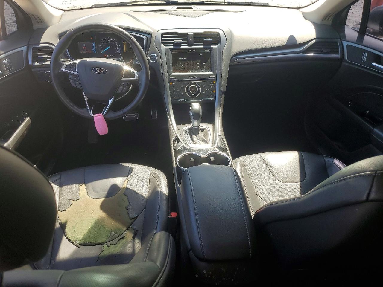 2014 Ford Fusion Titanium Hev Gray vin: 3FA6P0RU6ER349785