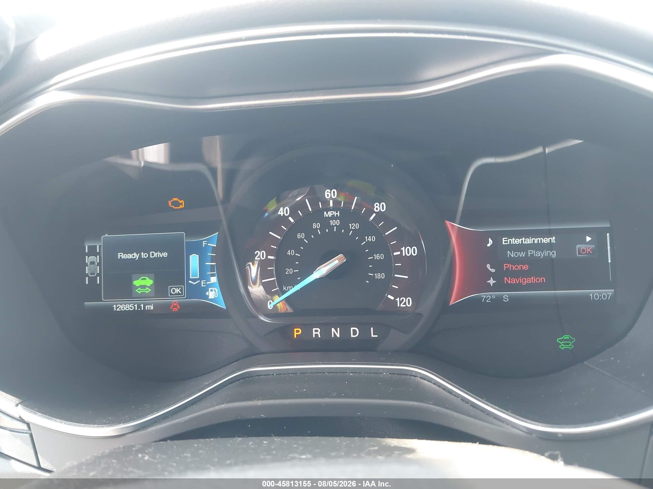 2014 Ford Fusion Hybrid Titanium Gray vin: 3FA6P0RU6ER365632