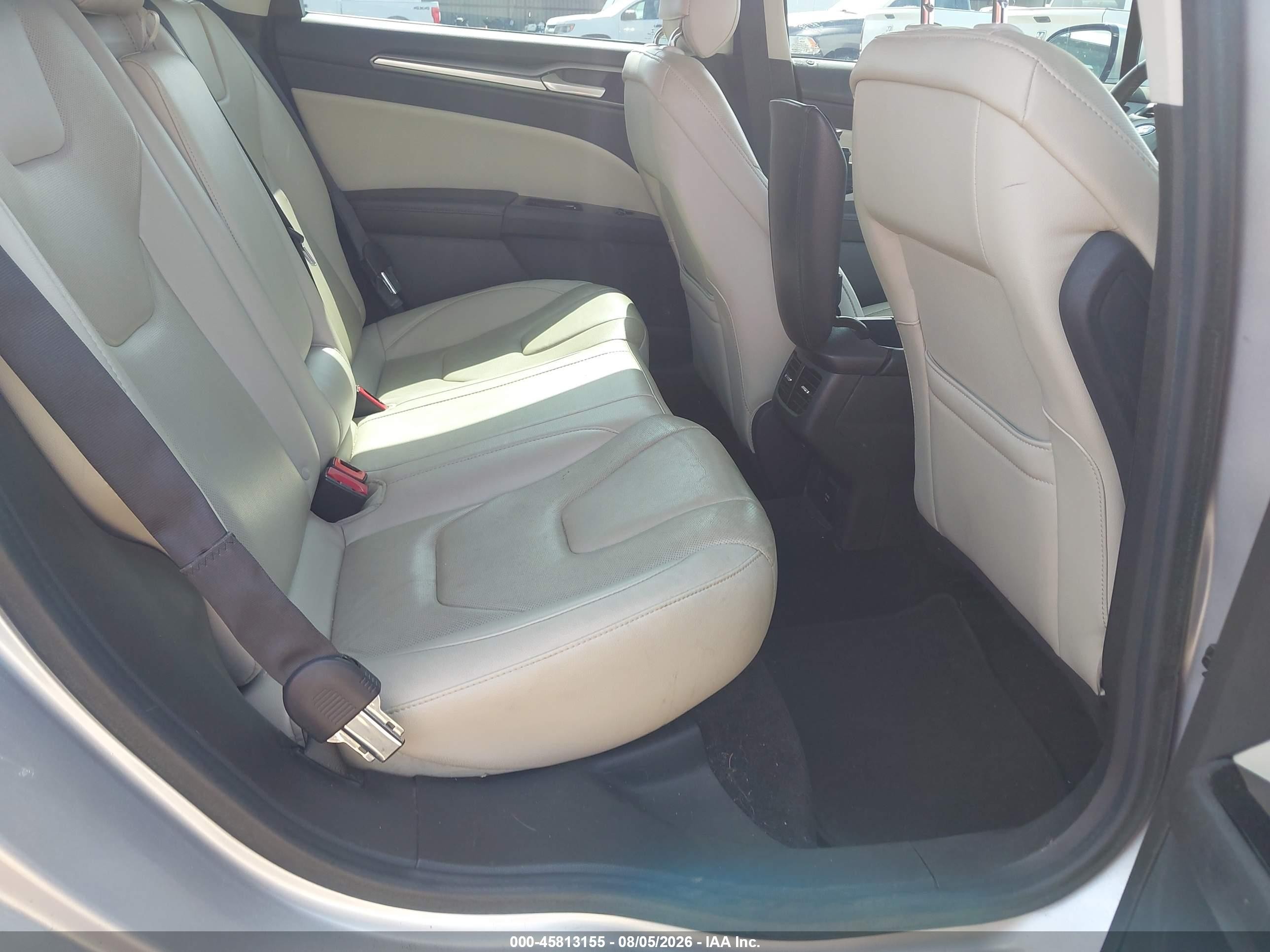 2014 Ford Fusion Hybrid Titanium Gray vin: 3FA6P0RU6ER365632