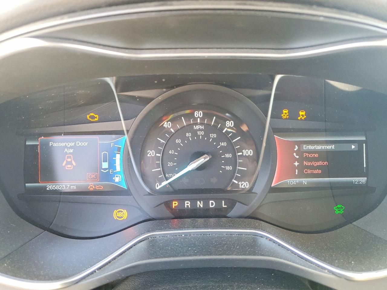 2014 Ford Fusion Titanium Hev White vin: 3FA6P0RU6ER392281
