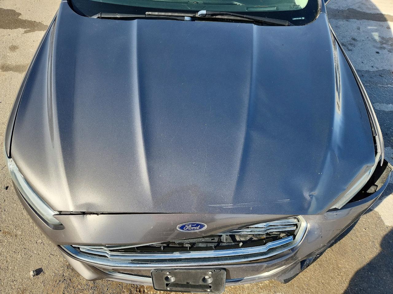 2014 Ford Fusion Titanium Hev Gray vin: 3FA6P0RU7ER135808