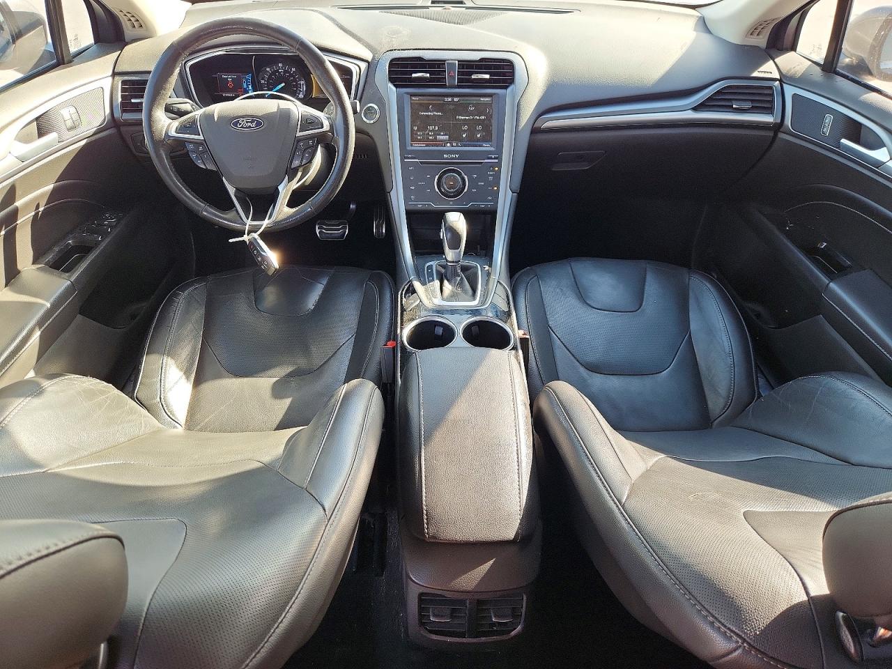 2014 Ford Fusion Titanium Hev Gray vin: 3FA6P0RU7ER135808