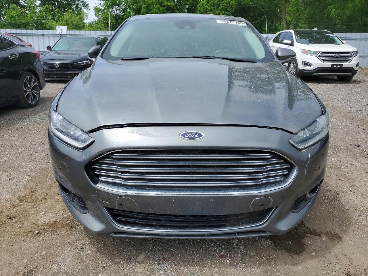 2014 Ford Fusion Titanium Hev Gray vin: 3FA6P0RU7ER245810