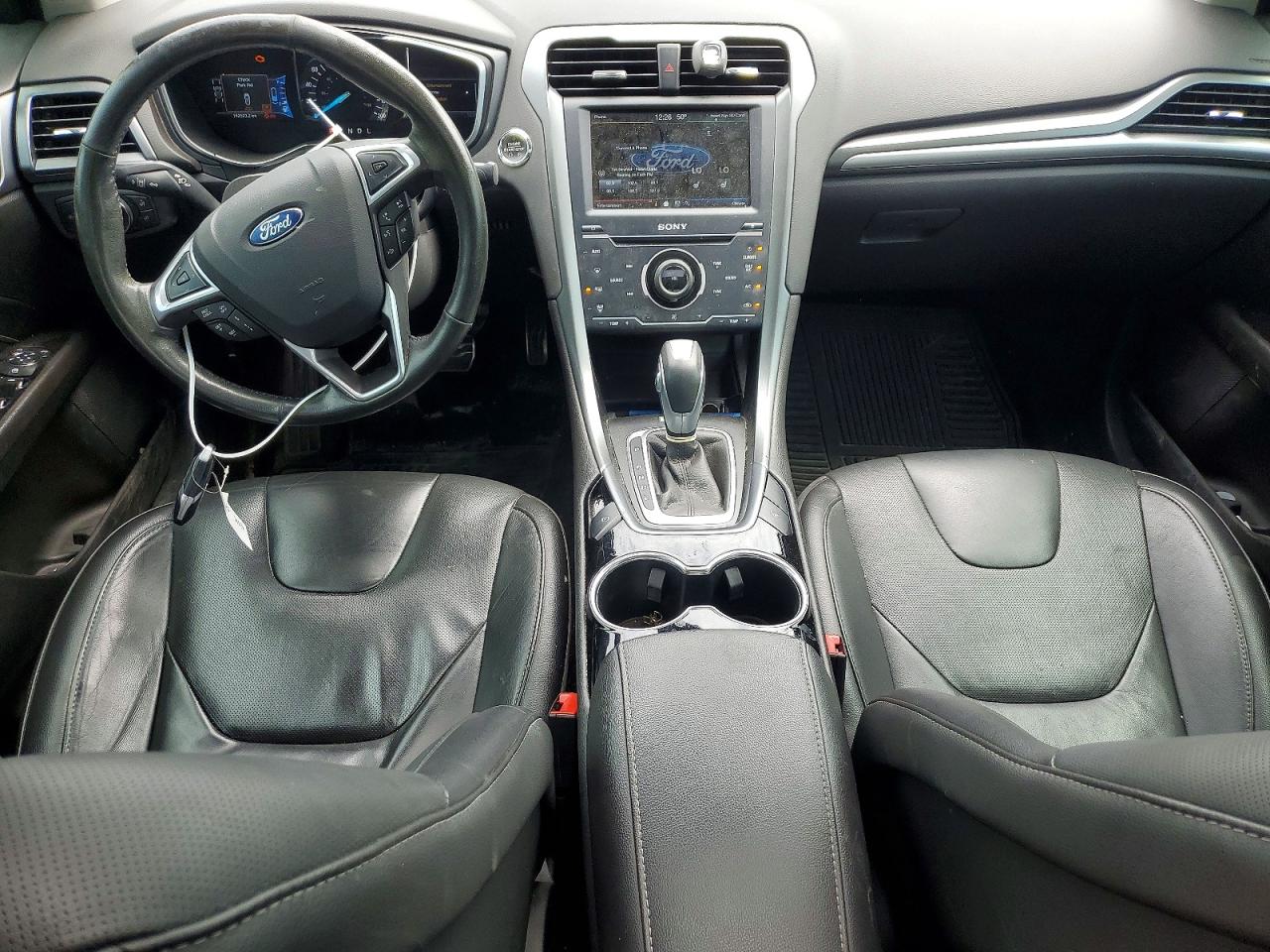 2014 Ford Fusion Titanium Hev Gray vin: 3FA6P0RU7ER245810