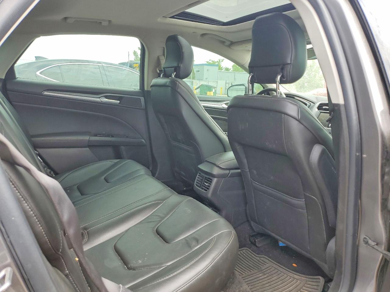 2014 Ford Fusion Titanium Hev Gray vin: 3FA6P0RU7ER245810