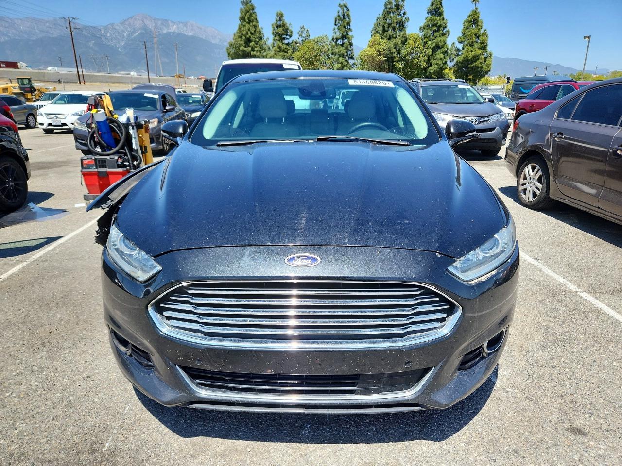 2014 Ford Fusion Titanium Hev Черный vin: 3FA6P0RU7ER288852