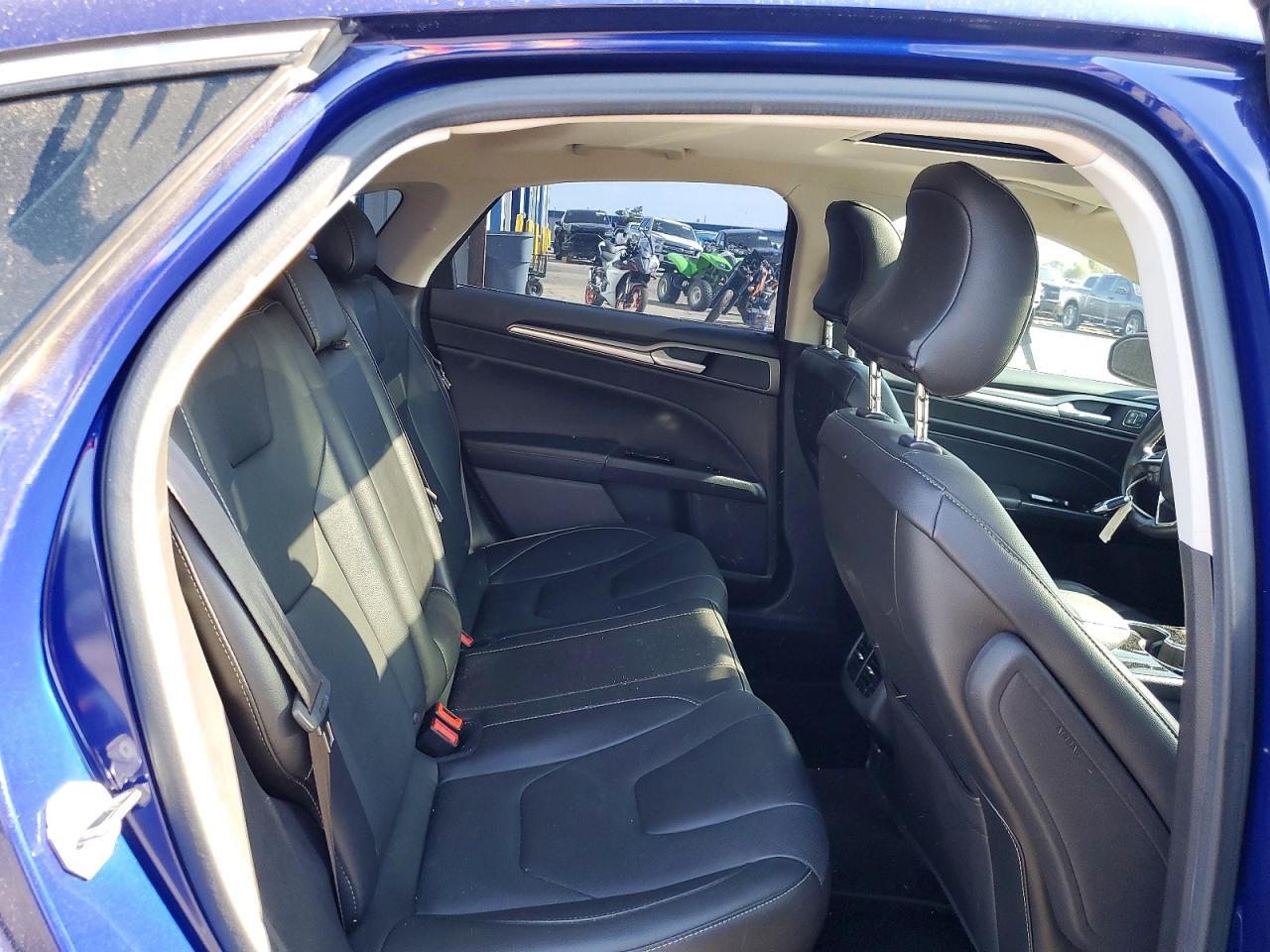 2015 Ford Fusion Titanium Hev Синий vin: 3FA6P0RU7FR169135