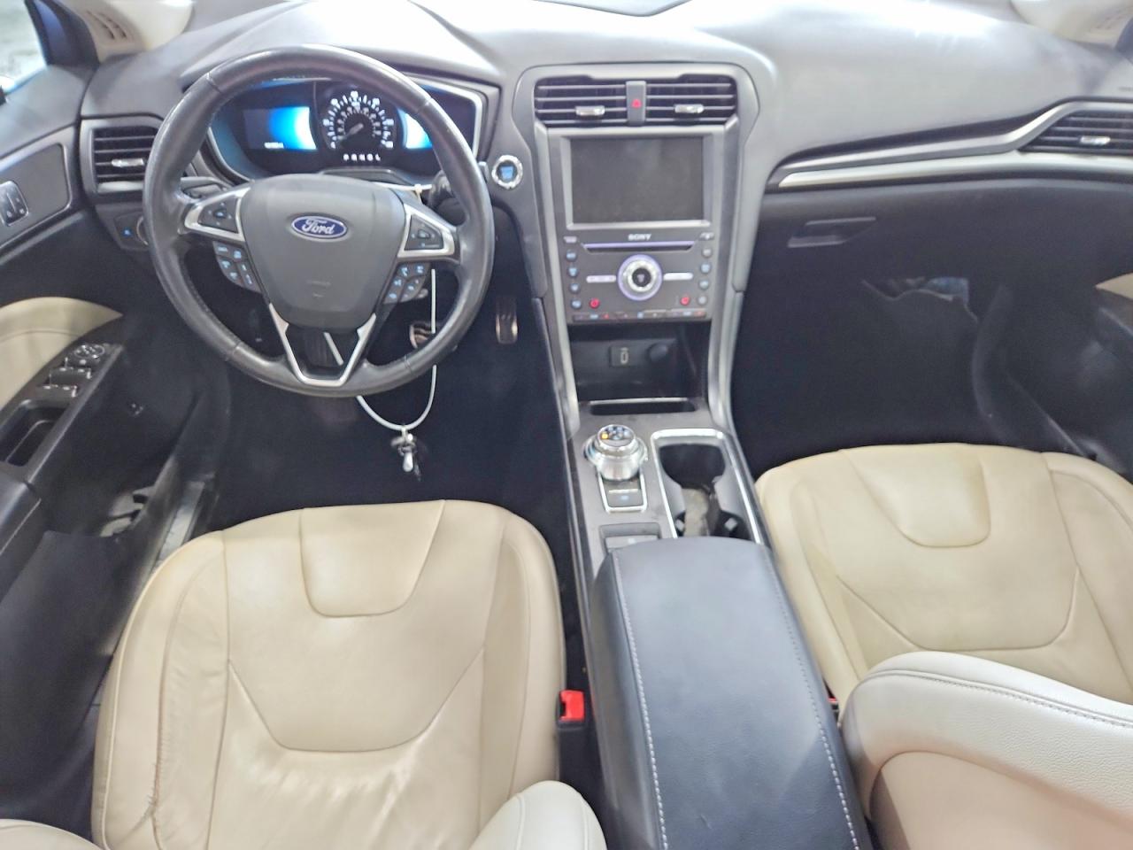 2018 Ford Fusion Titanium/platinum Hev Blue vin: 3FA6P0RU7JR147855