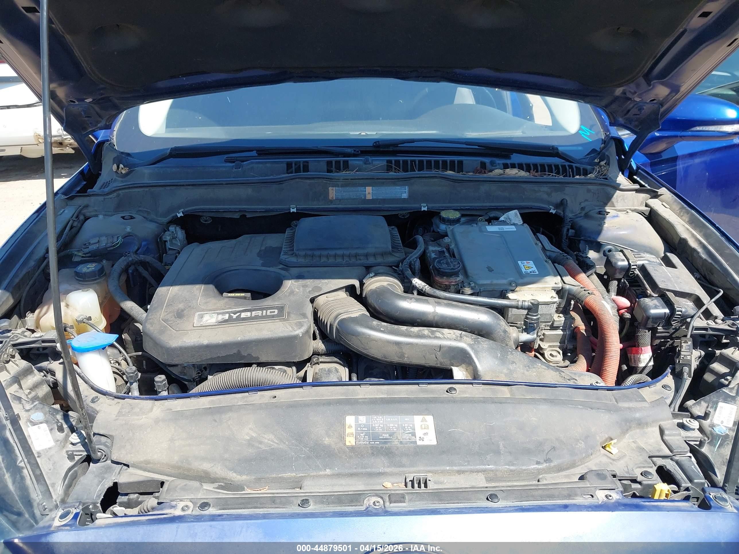 2013 Ford Fusion Hybrid Titanium Blue vin: 3FA6P0RU8DR279320
