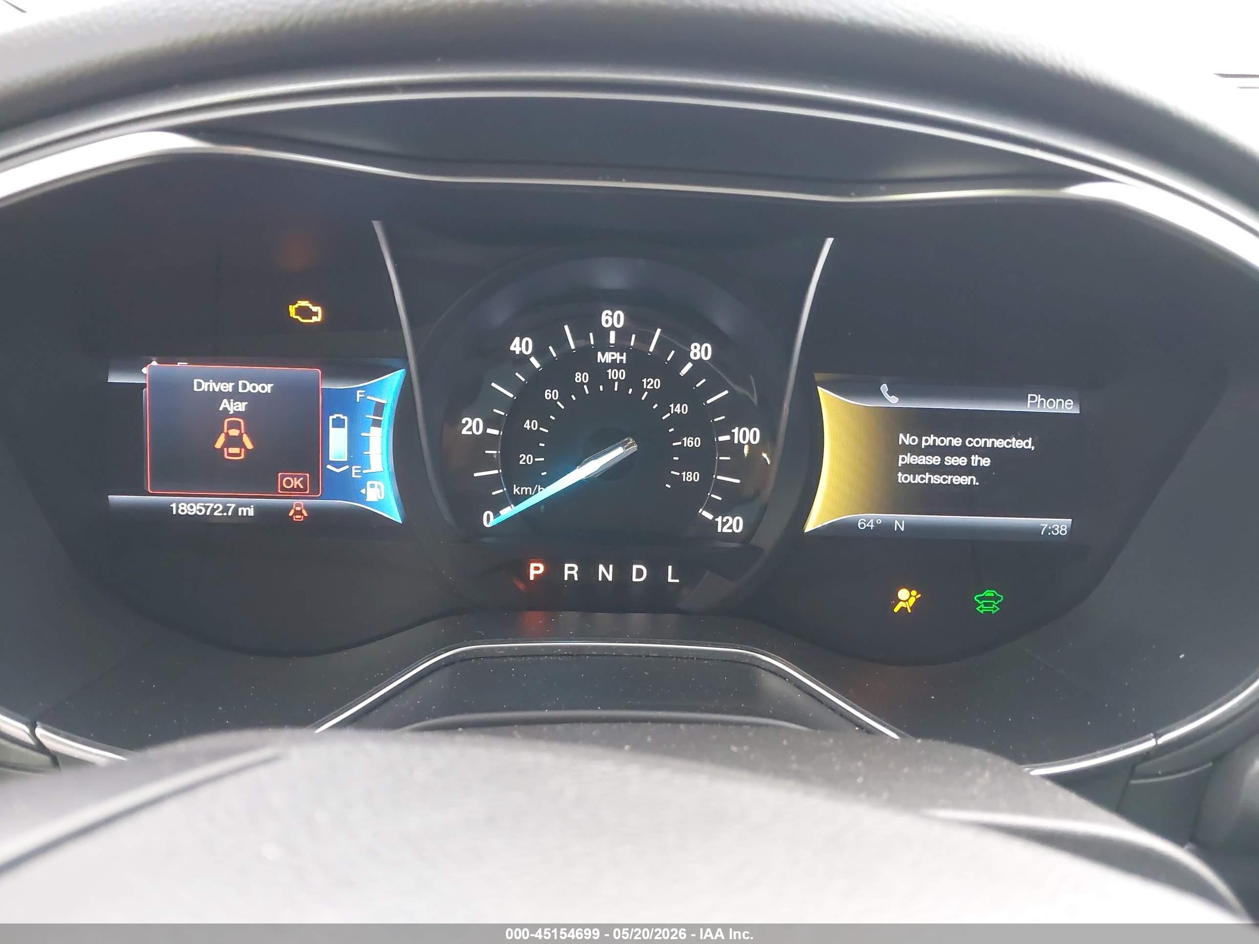 2013 Ford Fusion Hybrid Titanium White vin: 3FA6P0RU8DR282010