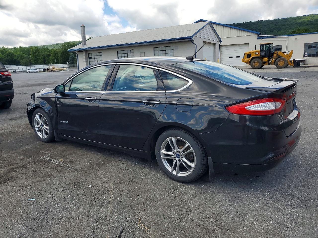 2015 Ford Fusion Titanium Hev Черный vin: 3FA6P0RU8FR273553