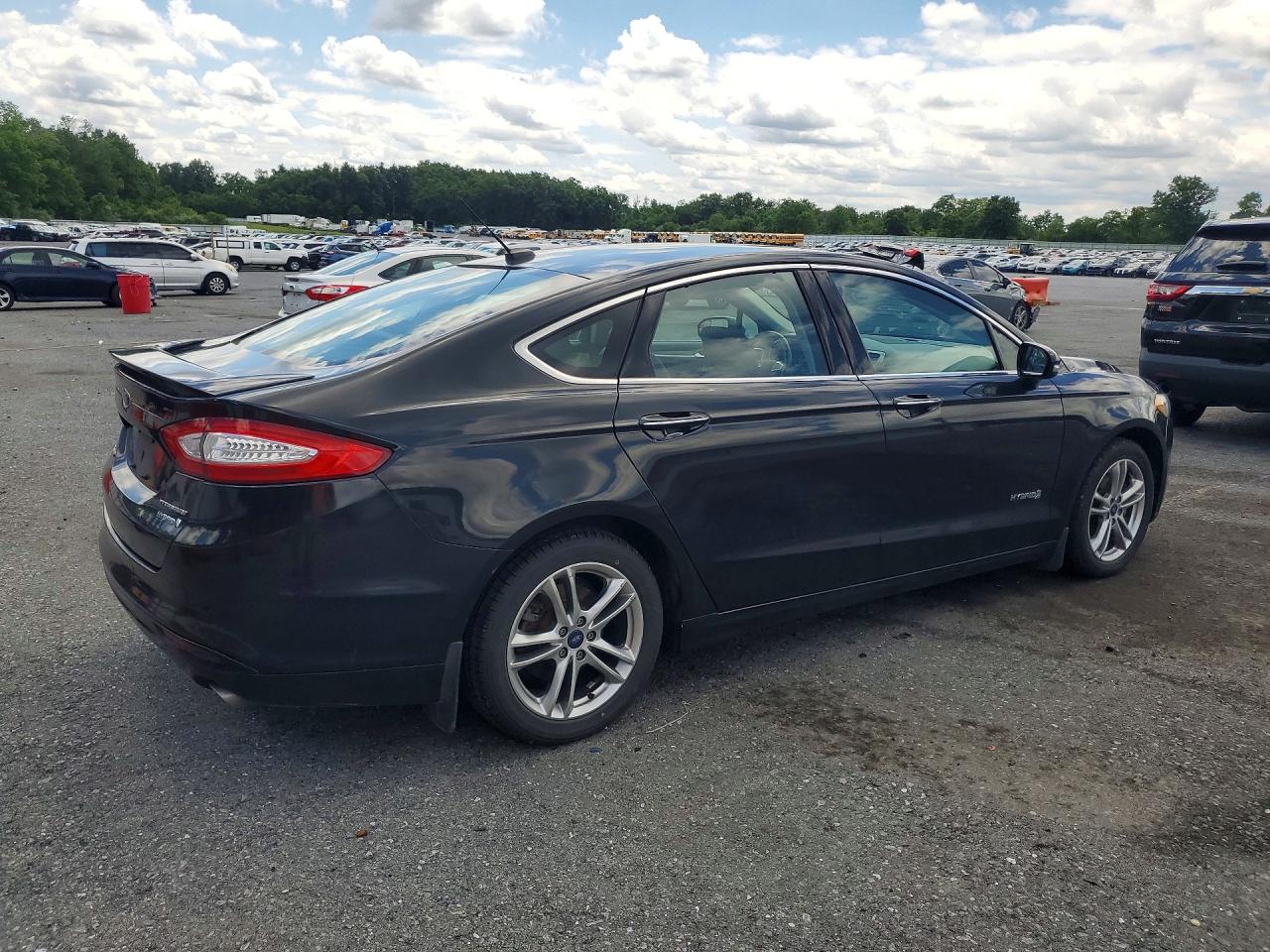 2015 Ford Fusion Titanium Hev Черный vin: 3FA6P0RU8FR273553