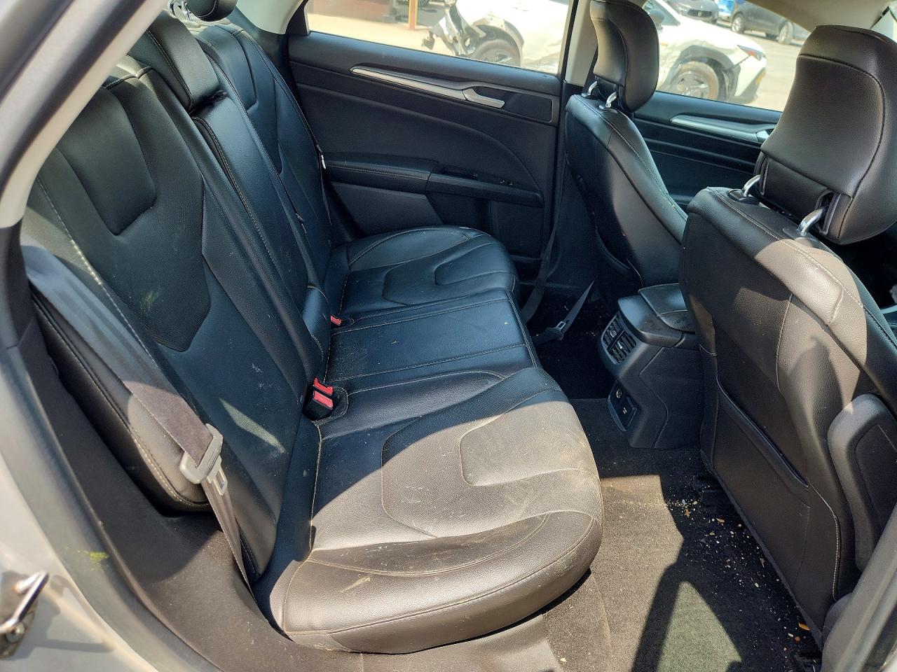 2013 Ford Fusion Titanium Hev Silver vin: 3FA6P0RU9DR368992