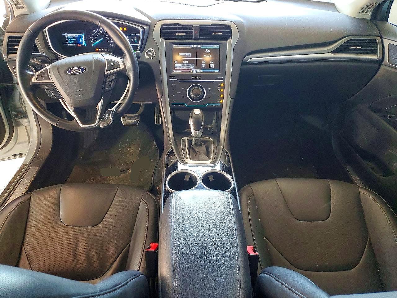 2014 Ford Fusion Titanium Hev Turquoise vin: 3FA6P0RU9ER124003