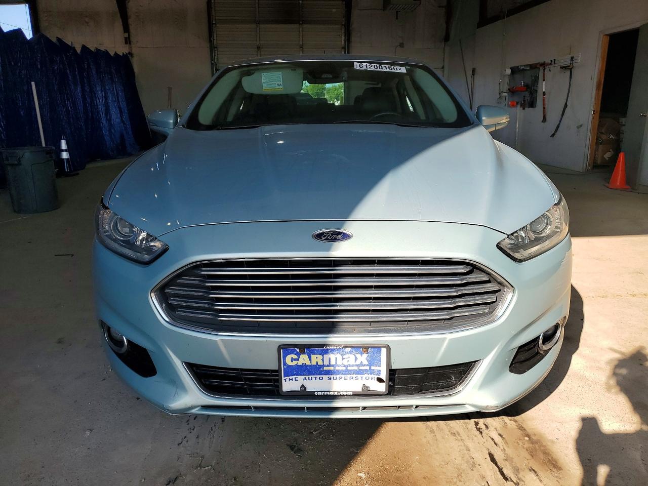 2014 Ford Fusion Titanium Hev Turquoise vin: 3FA6P0RU9ER124003