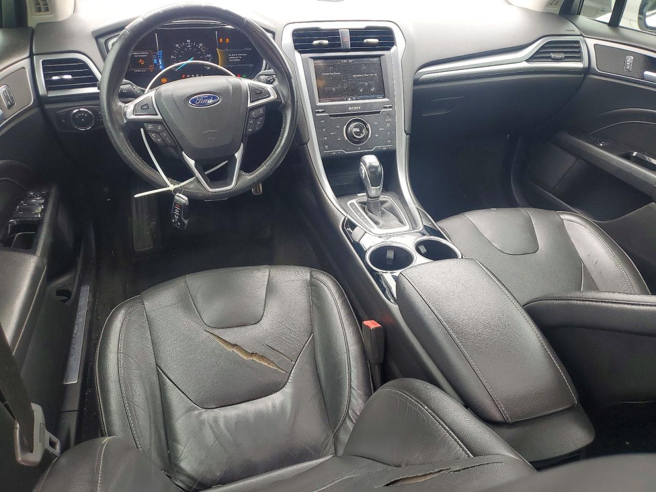 2014 Ford Fusion Titanium Hev Белый vin: 3FA6P0RU9ER127502