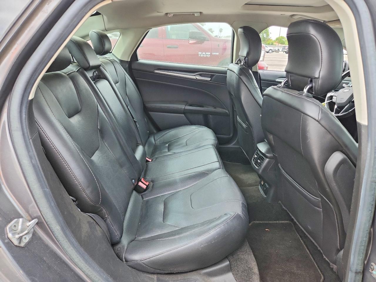 2014 Ford Fusion Titanium Hev Gray vin: 3FA6P0RU9ER366239