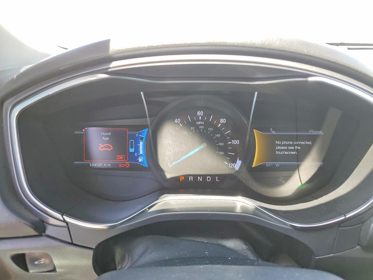 2013 Ford Fusion Titanium Hev White vin: 3FA6P0RUXDR363106