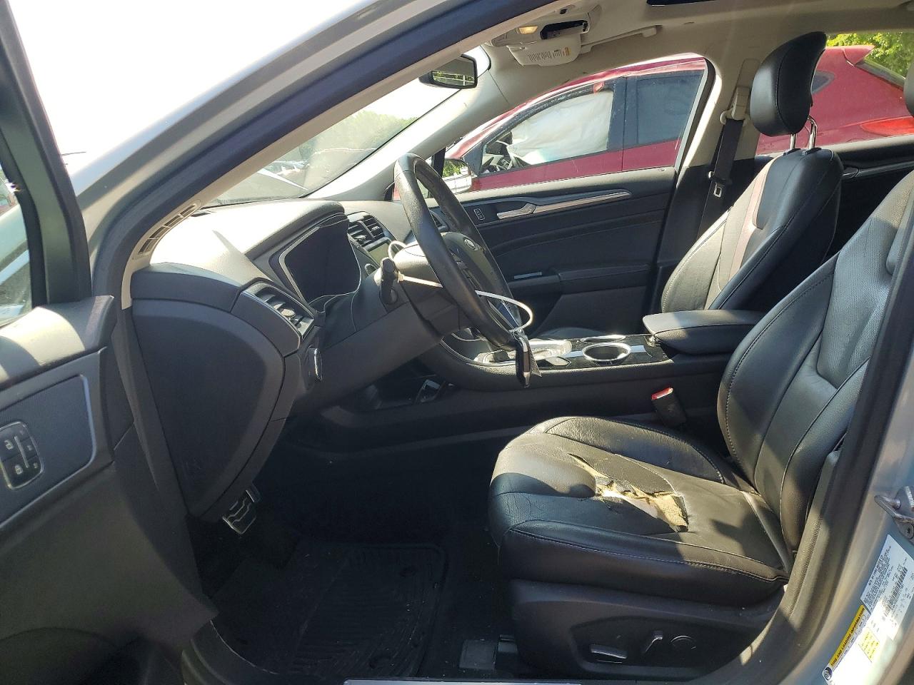 2014 Ford Fusion Titanium Hev Blue vin: 3FA6P0RUXER117481