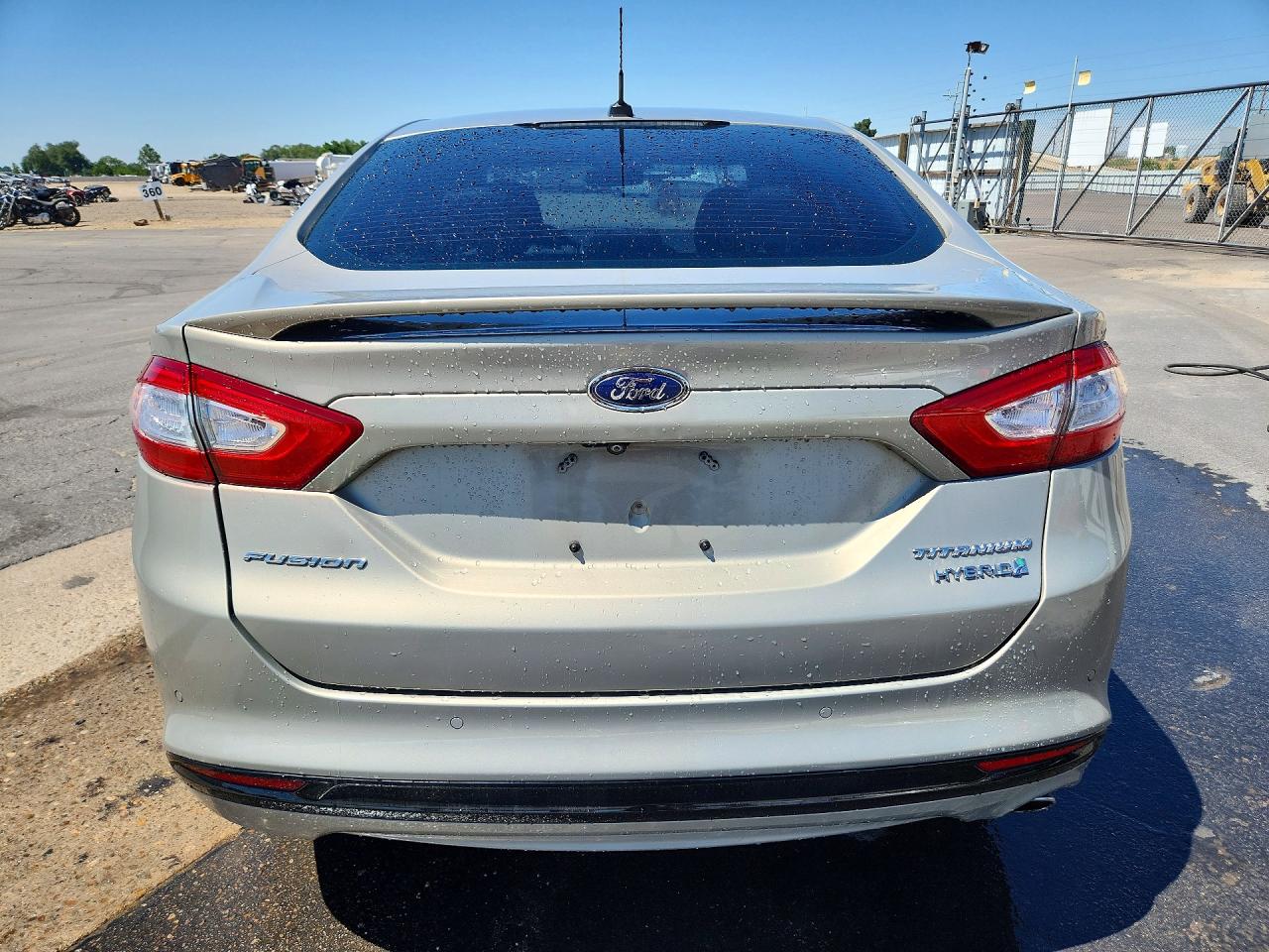 2015 Ford Fusion Titanium Hev Gold vin: 3FA6P0RUXFR115229