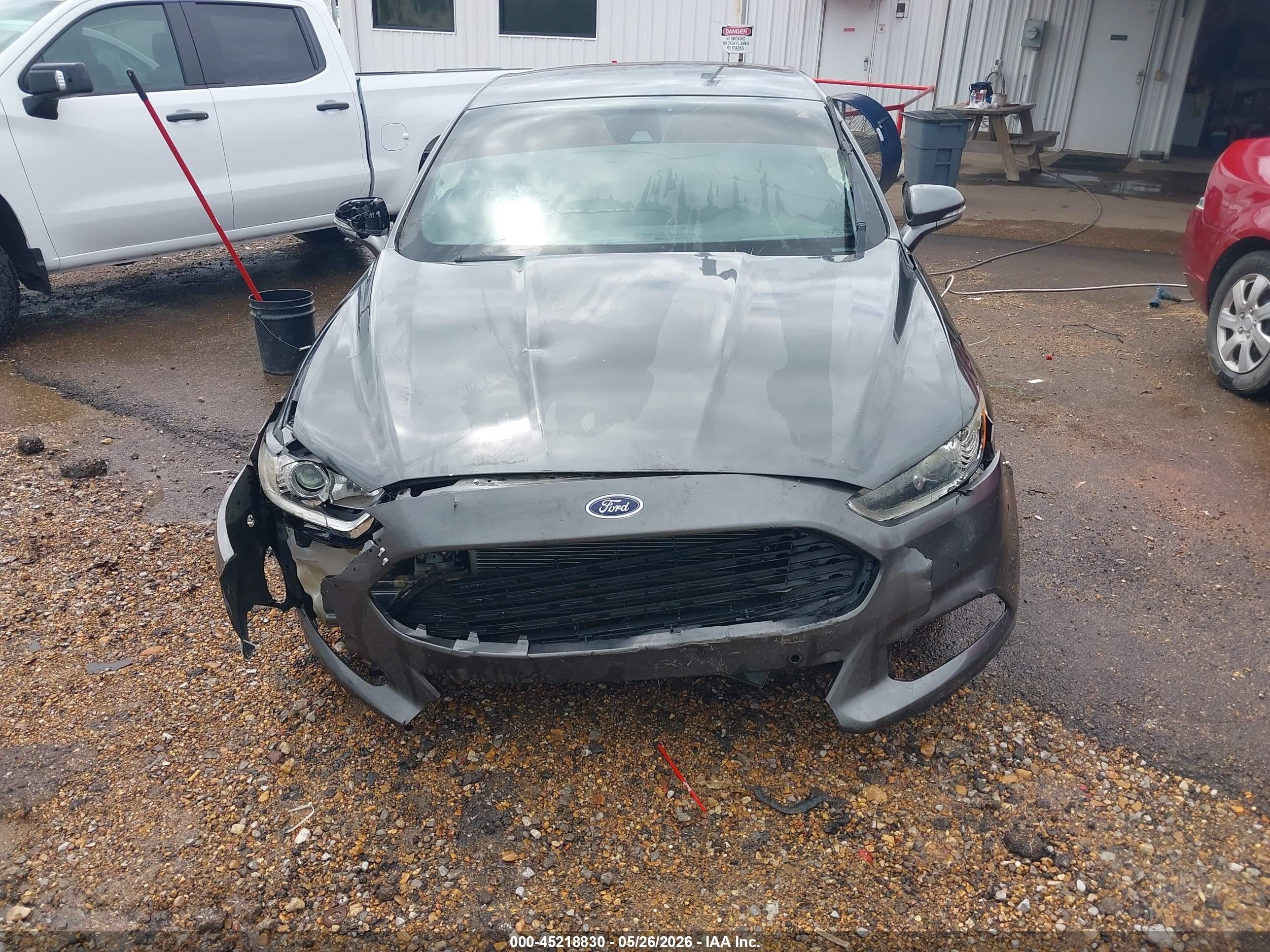 2015 Ford Fusion Hybrid Titanium Gray vin: 3FA6P0RUXFR197771