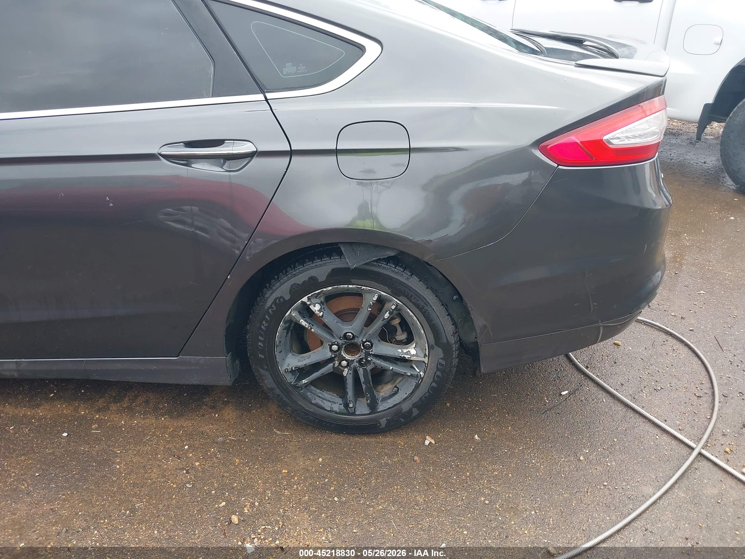 2015 Ford Fusion Hybrid Titanium Gray vin: 3FA6P0RUXFR197771