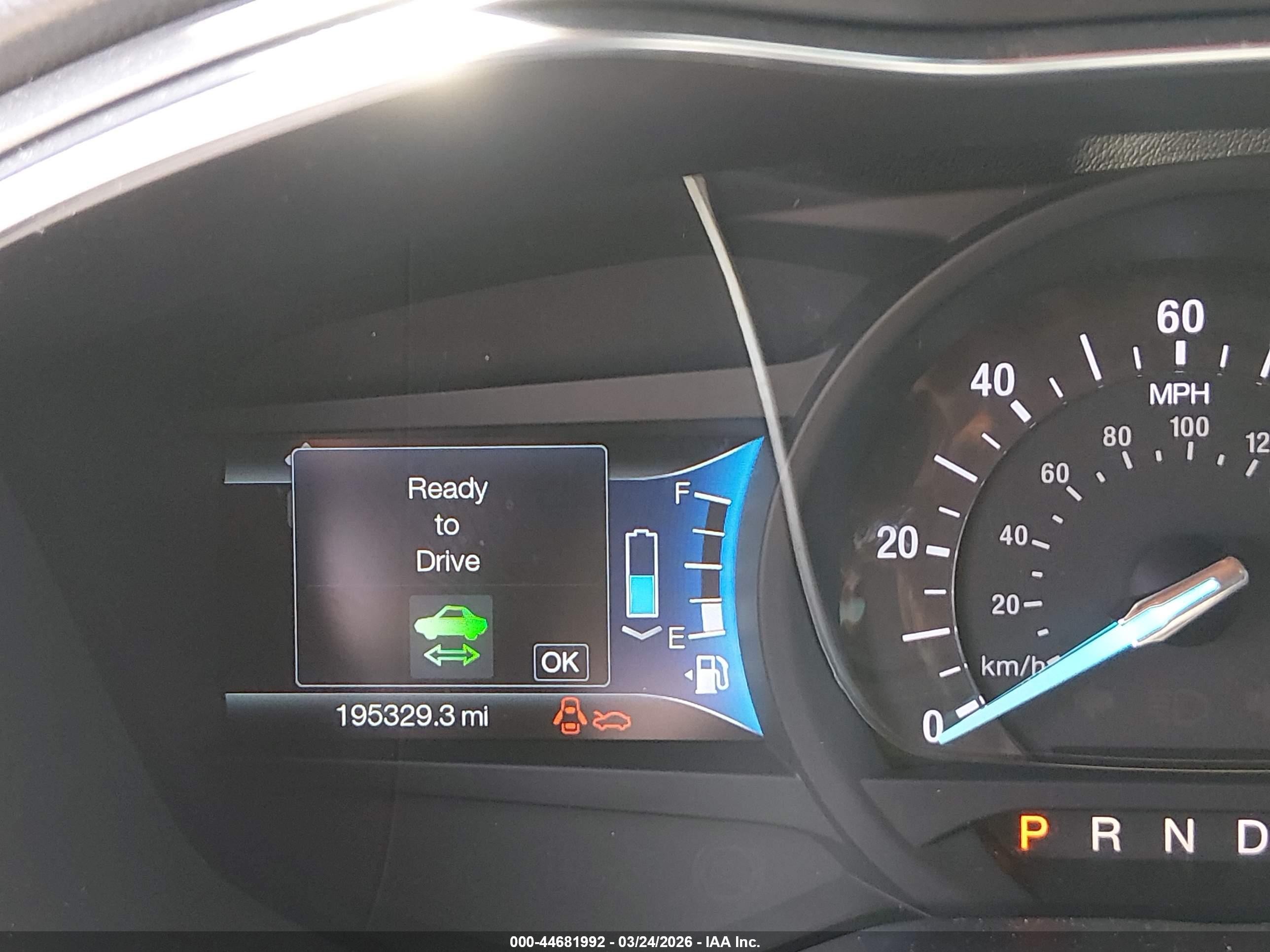 2013 Ford Fusion Energi Titanium Black vin: 3FA6P0SU0DR303703