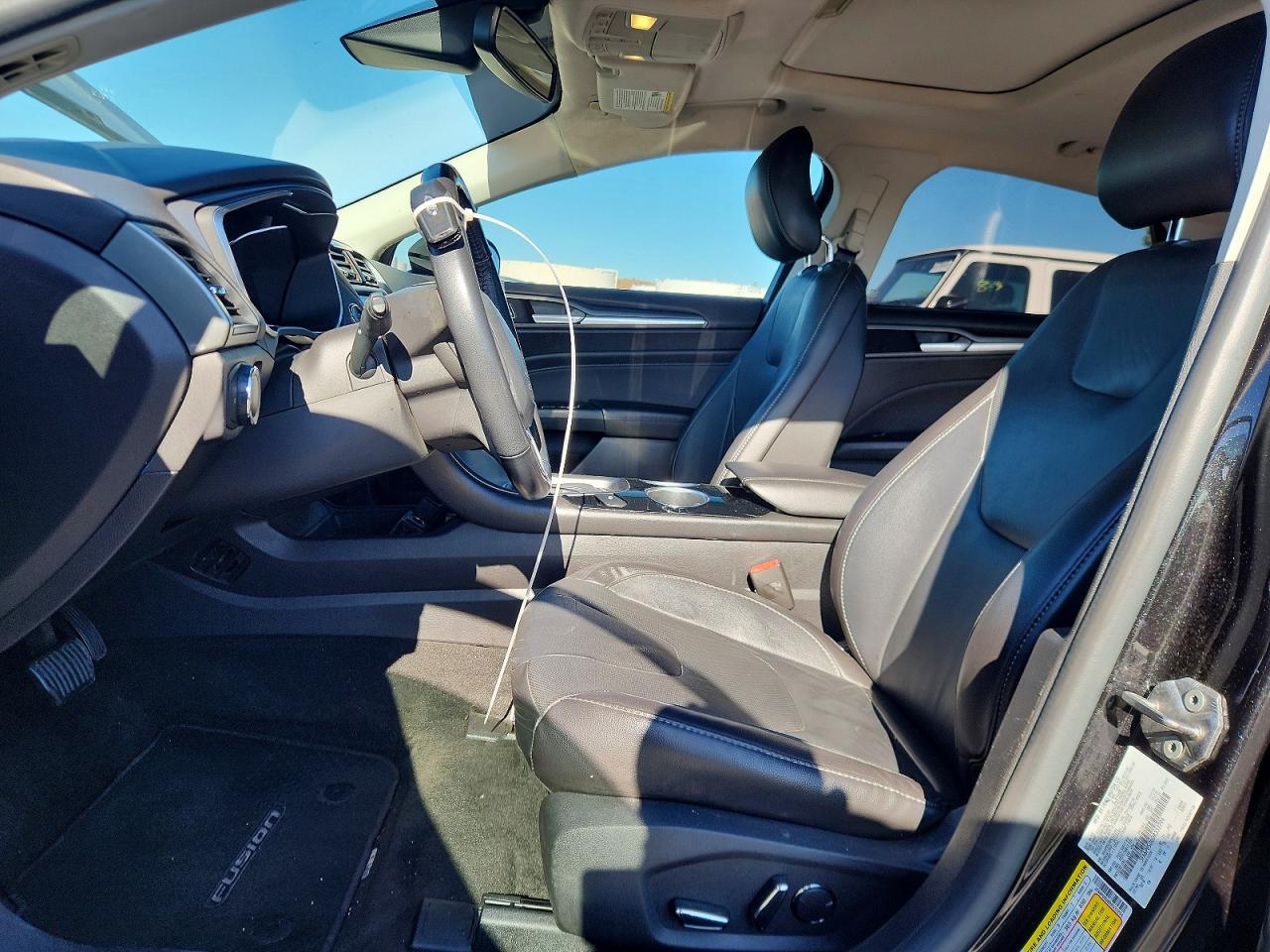 2013 Ford Fusion Titanium Phev Black vin: 3FA6P0SU0DR332294