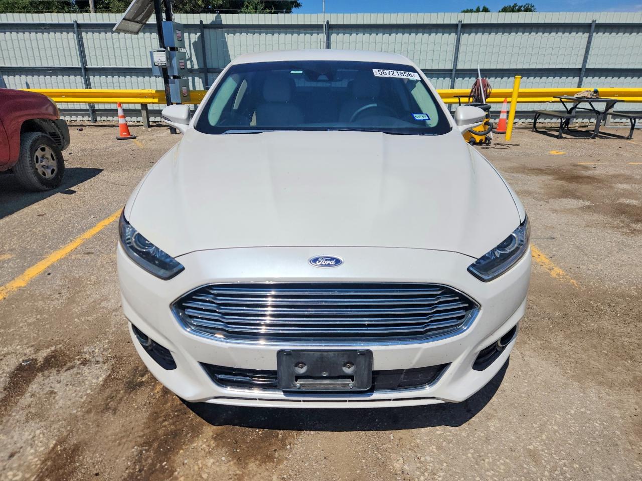 2014 Ford Fusion Titanium Phev White vin: 3FA6P0SU0ER355477