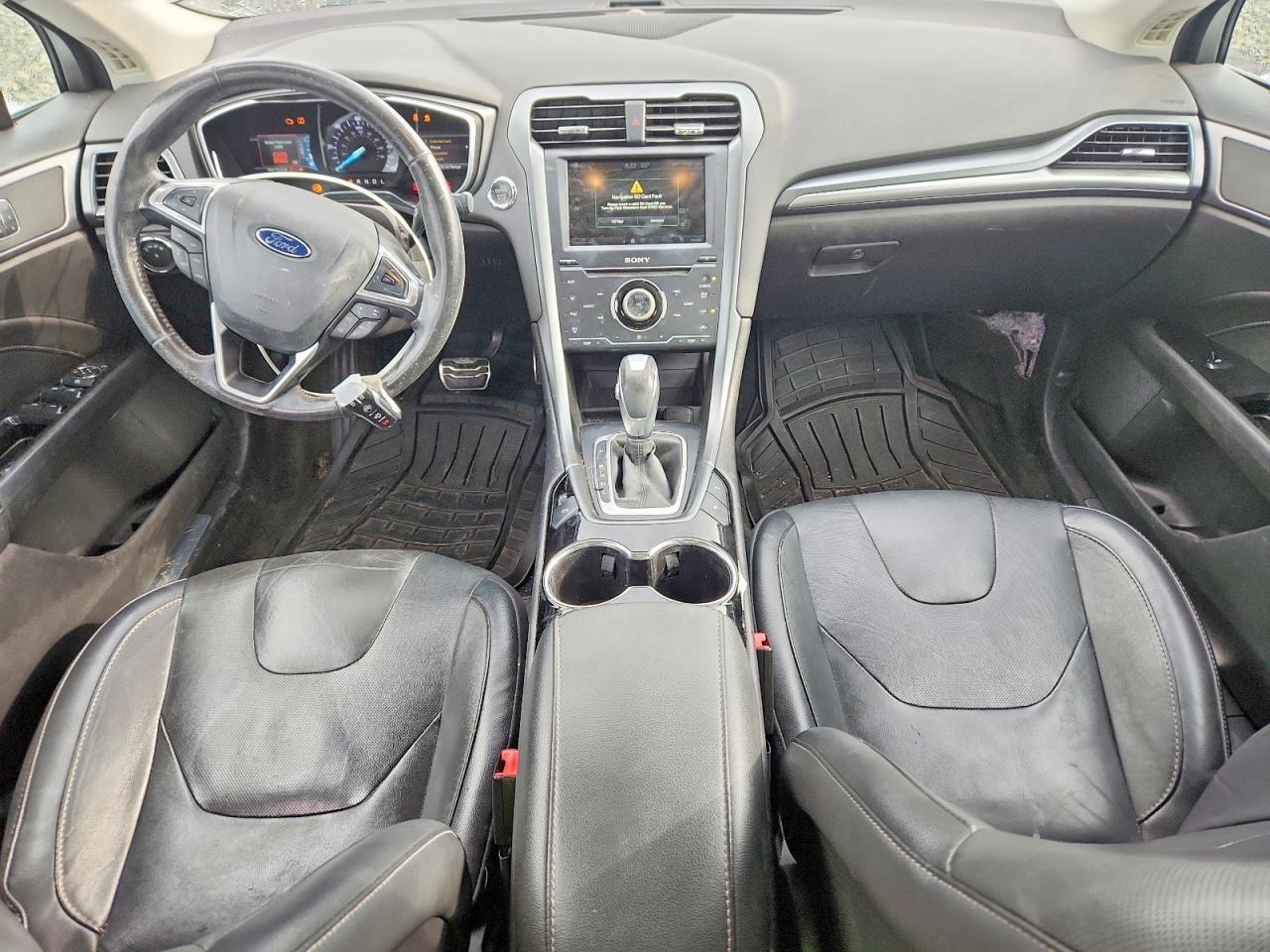 2015 Ford Fusion Titanium Phev Silver vin: 3FA6P0SU0FR147617