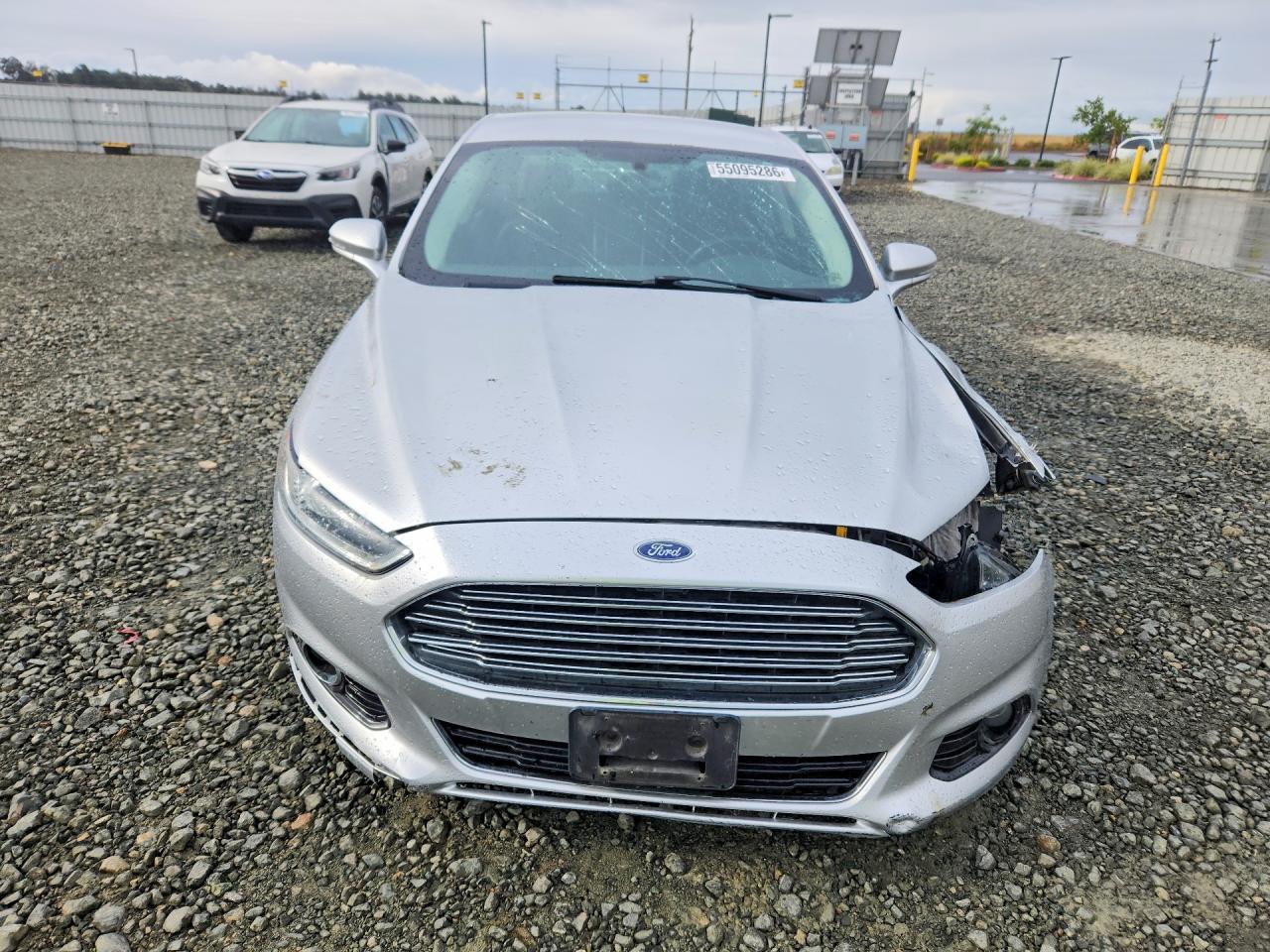 2015 Ford Fusion Titanium Phev Silver vin: 3FA6P0SU0FR147617