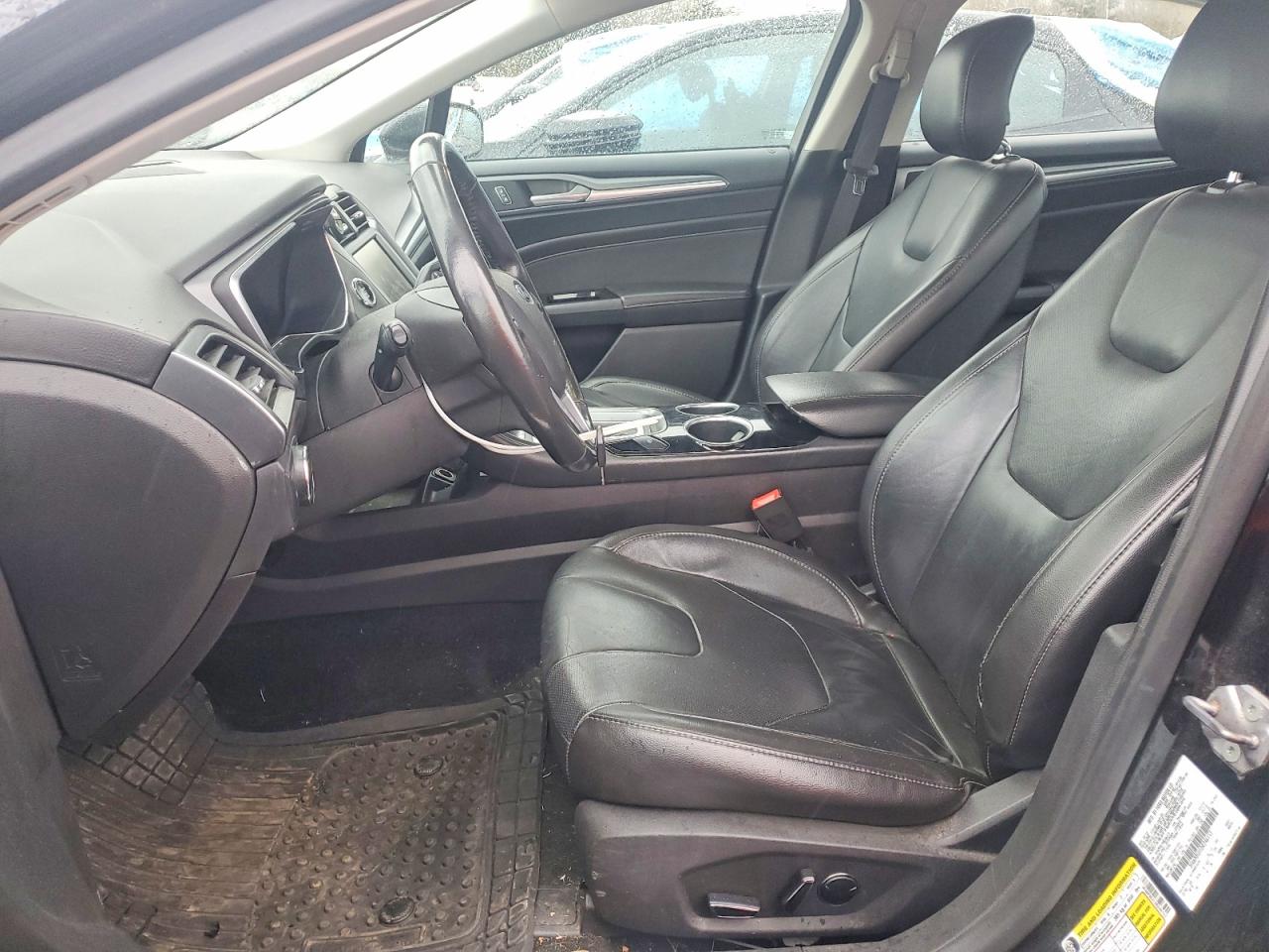 2013 Ford Fusion Titanium Phev Серый vin: 3FA6P0SU1DR246153