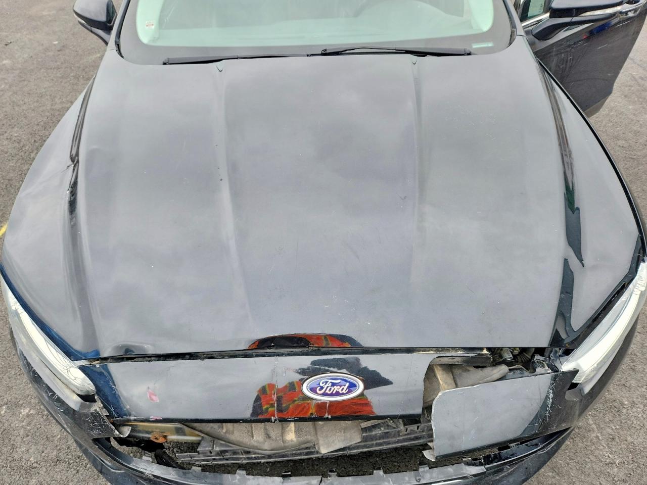 2013 Ford Fusion Titanium Phev Серый vin: 3FA6P0SU1DR246153