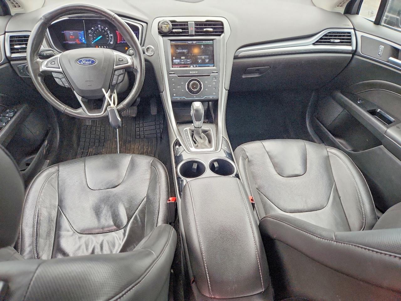 2013 Ford Fusion Titanium Phev Серый vin: 3FA6P0SU1DR246153