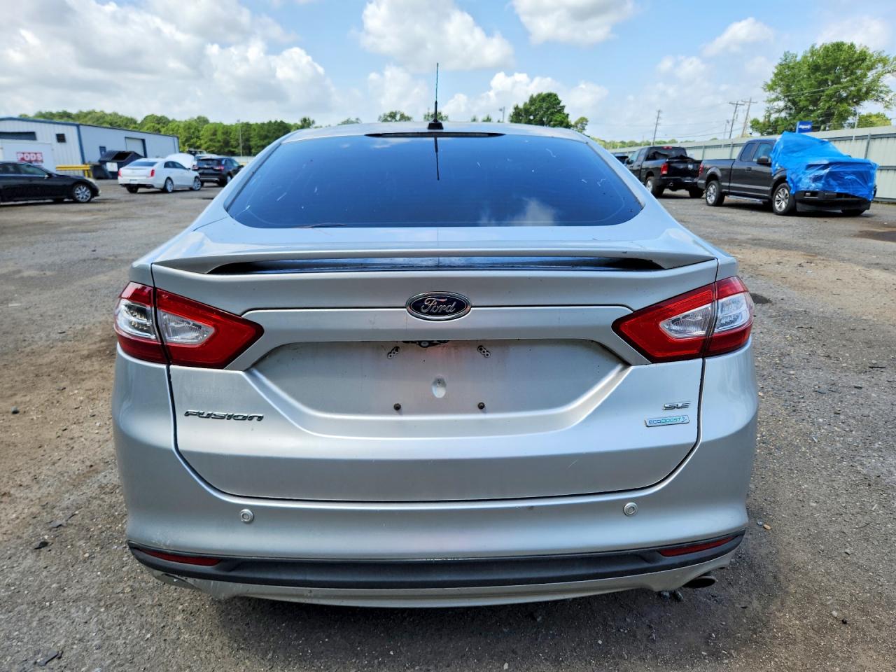 2014 Ford Fusion Titanium Phev Silver vin: 3FA6P0SU1ER146653