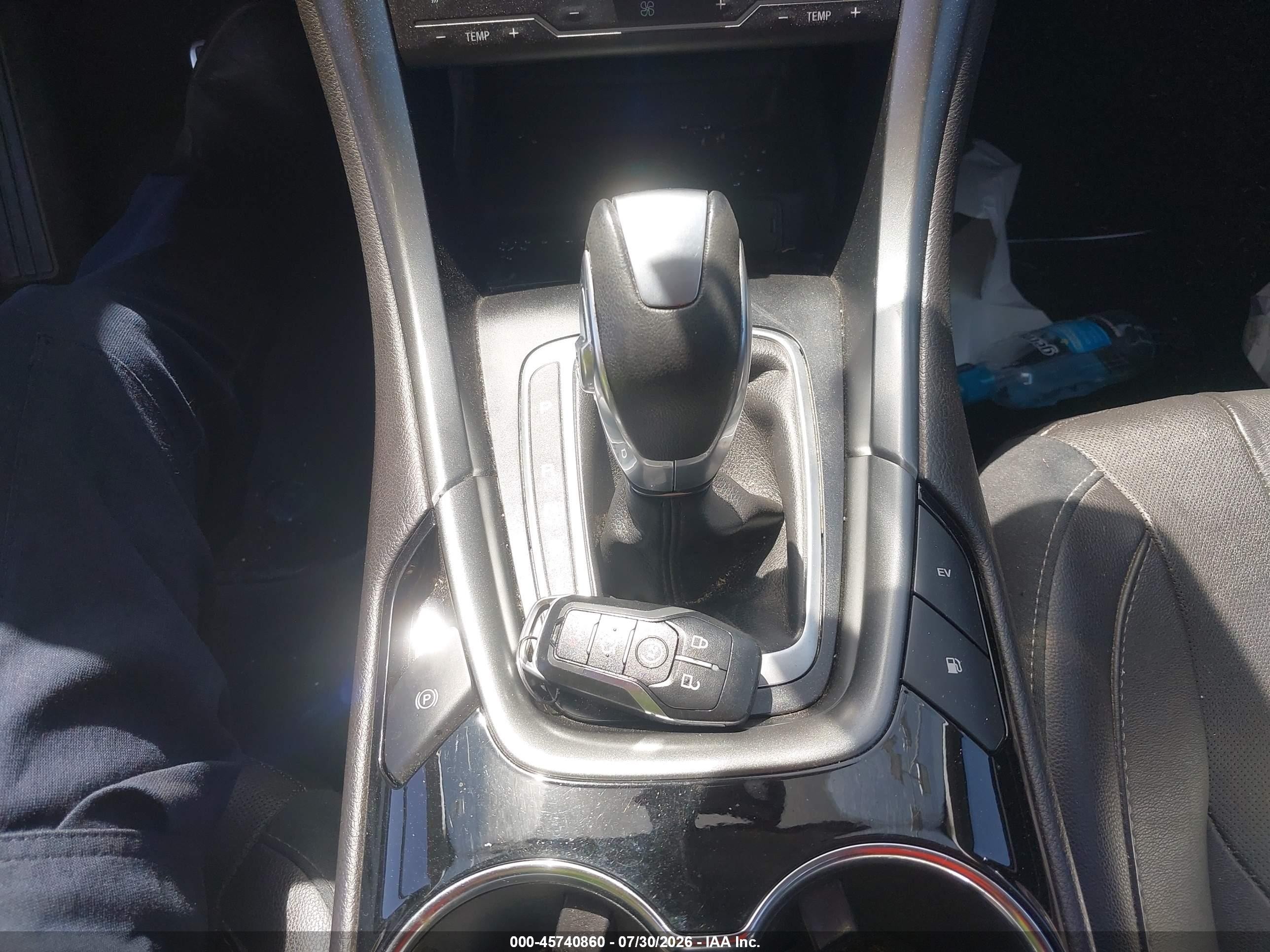 2014 Ford Fusion Energi Titanium White vin: 3FA6P0SU1ER317322